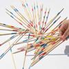 Classic Wooden Pick Up Sticks Game 31 Pcs Traditional Mikado Spiel Fun Desktop Toy Adults Kids Interactive Toy