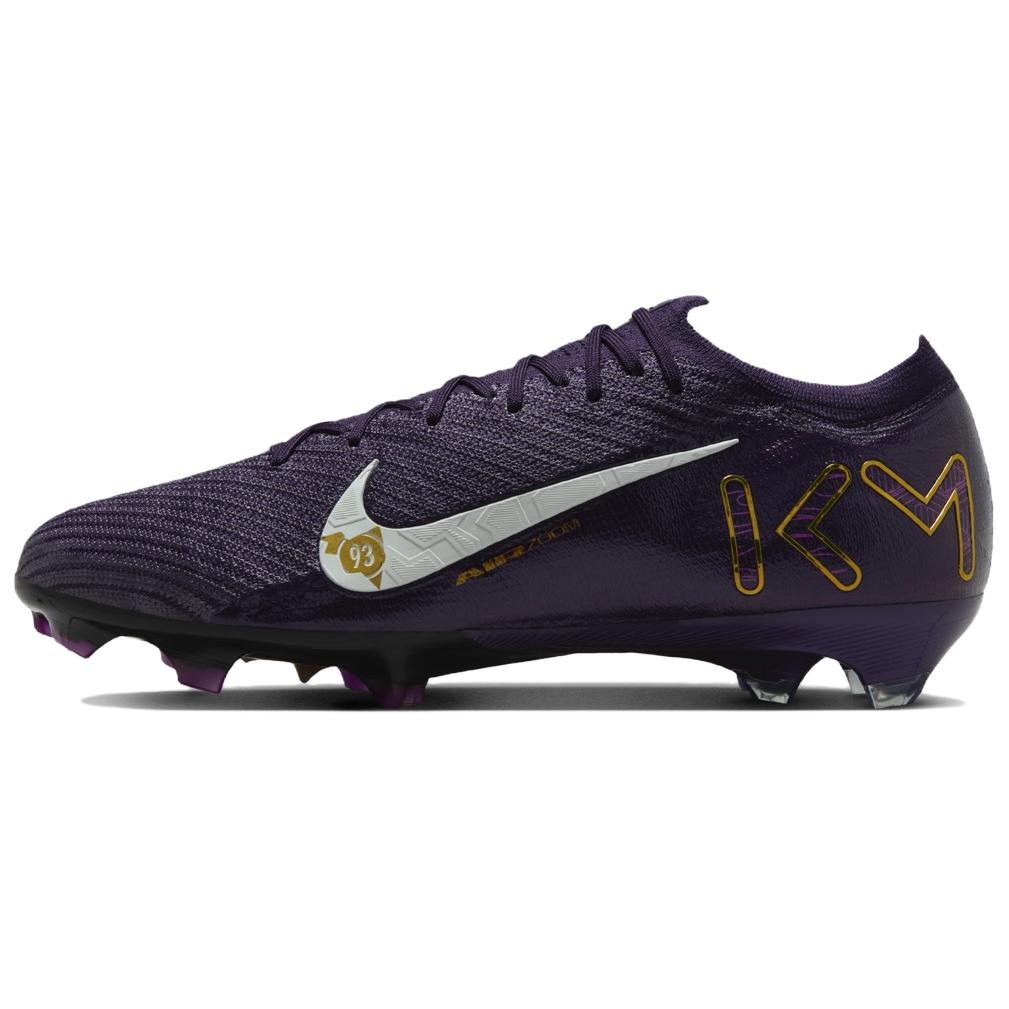 Nike Kylian Mbappé X Zoom Mercurial Vapor 16 Elite FG Grand Purple Men Sneakers Pale-Ivory FQ8683-500
