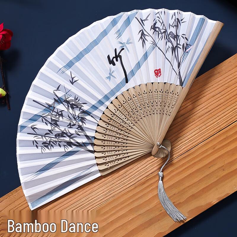 Wooden Chinese Style Classic Folding Fan for Women