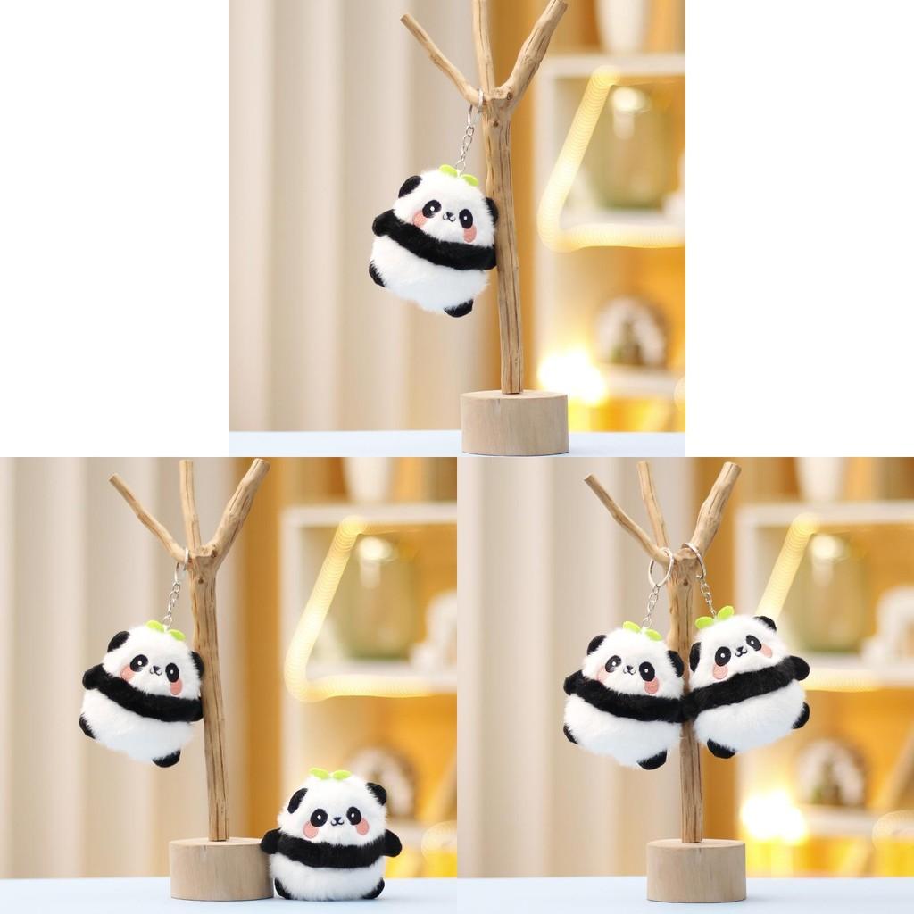 Delightful Panda Soft Plush Toy Keychain Decoration Children Gift Perfect Choice