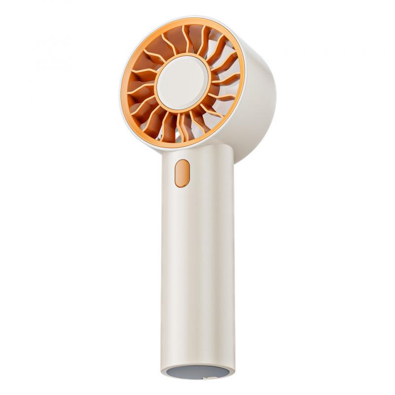 

Portable USB Mini Fan: Silent, Handheld & Desktop Use 55*30*138mm бежевый