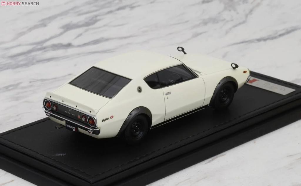 Ignition Model Nissan Skyline 2000 White IG0030 Finished Product 1/43 GT-R (KPGC110)