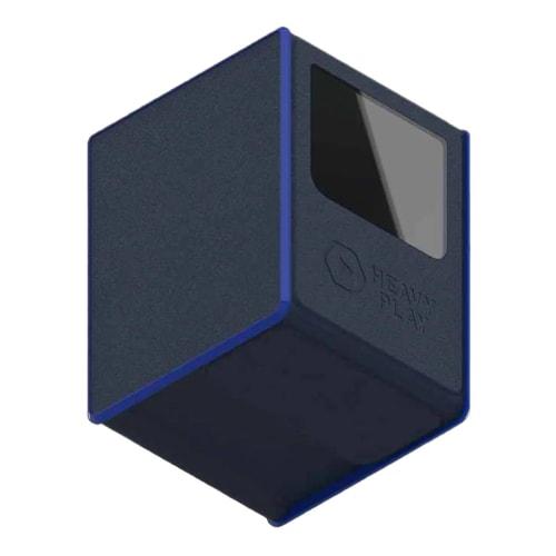 Heavy Play RFG Deckbox MAX, Holds 100 Double-sleeved Cards, Rogue Blue