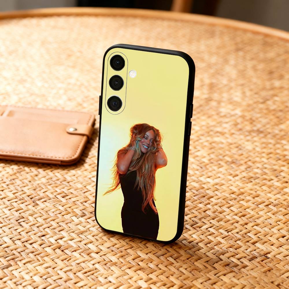 

M-Mariah C-Carey Singer Phone Case For Samsung A73,A21s,A22,A31,A32,A52,A53,A71,A80,Soft Black Shell Samsung a22 5g