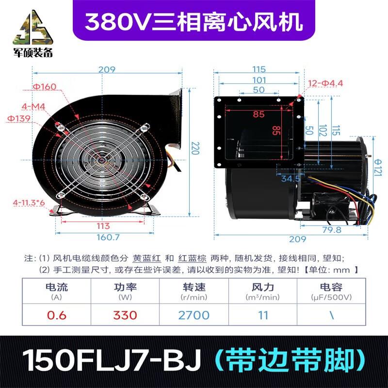 Junshuo Industrial Centrifugal Fan
