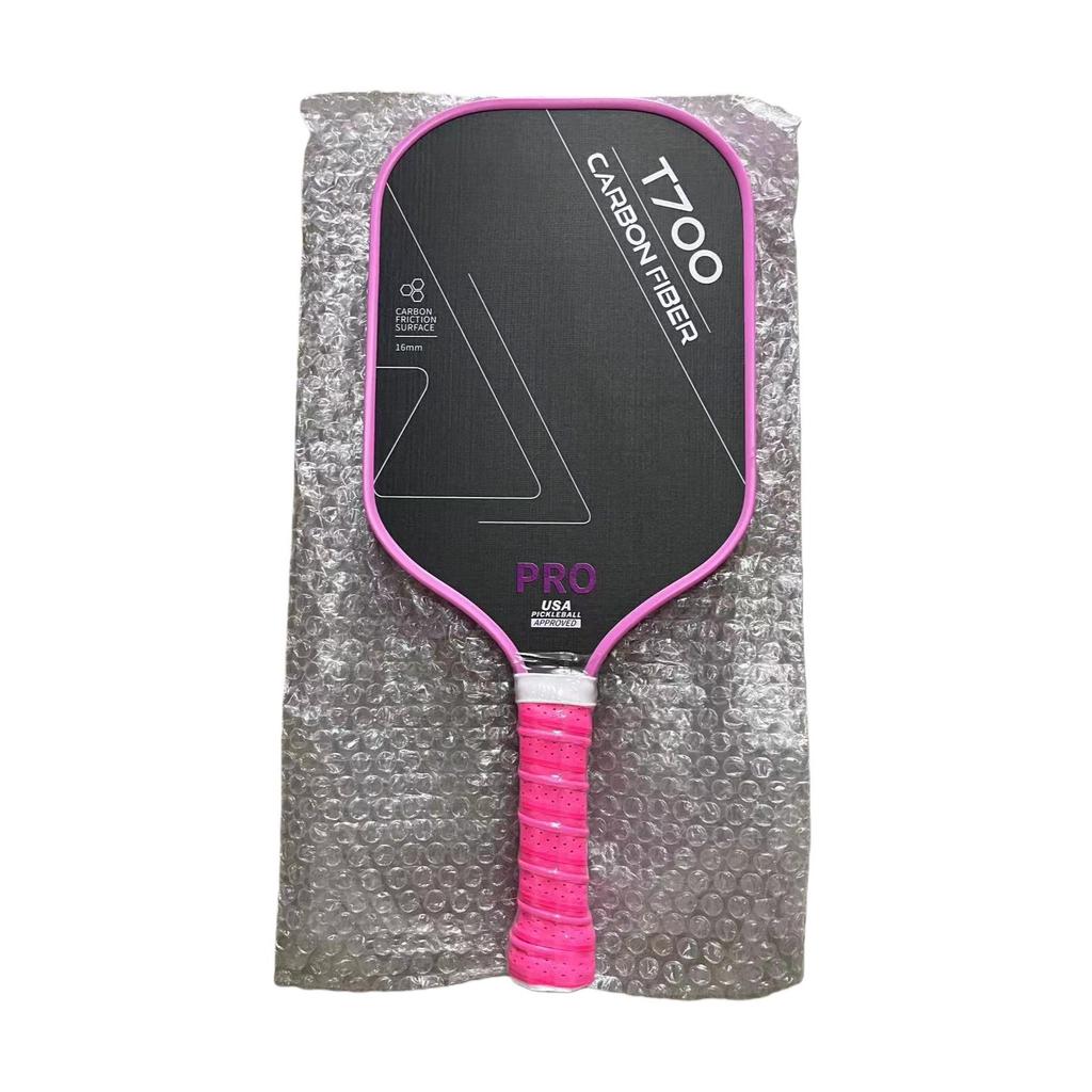 T700 Matte Carbon Fiber 16mm Pickleball Paddle - Lightweight, Professional Competition Style