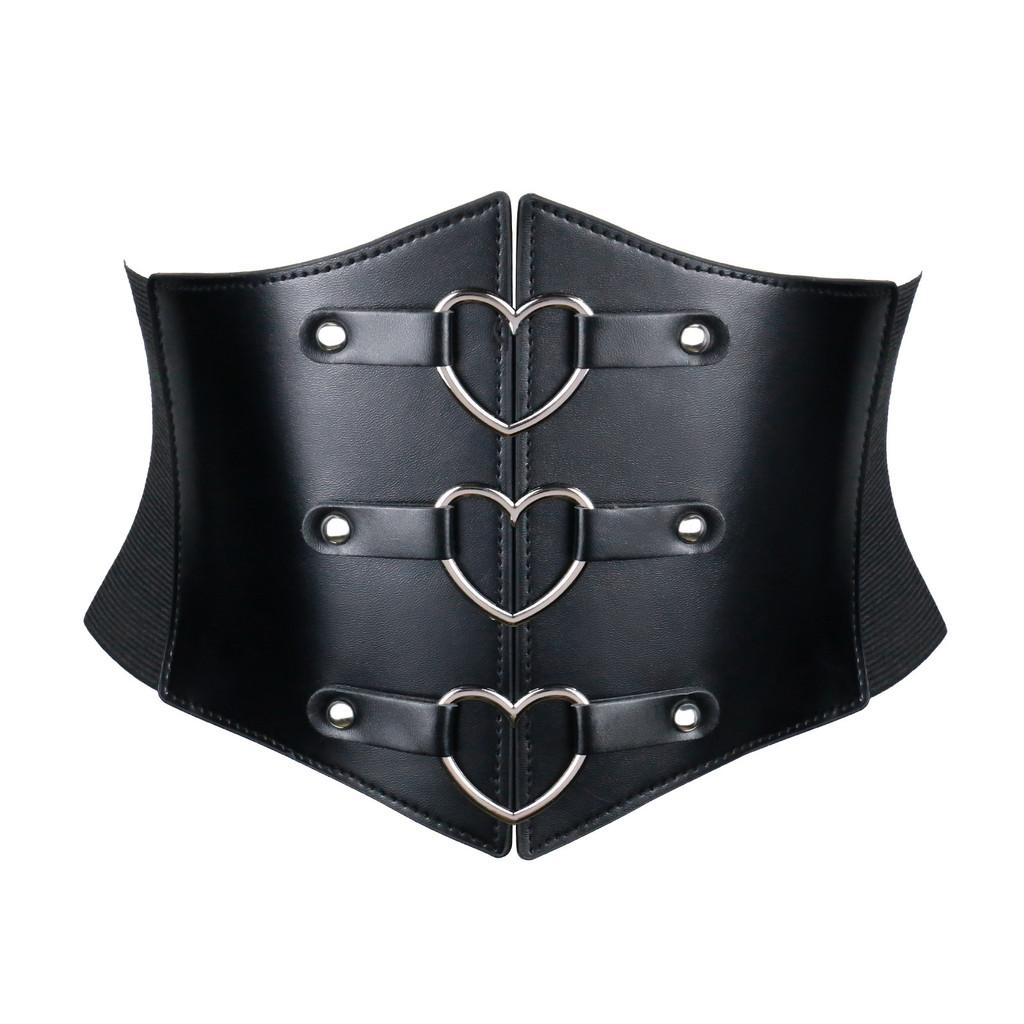 Elastic Solid Color Waistband Wide Belt Tie On Design Decoration Gift Fashion