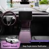 Updated Tesla Model 3/Y Center Console Silicone Wireless Charger Decor Accessory.