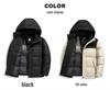 Men's Casual Hooded Patchwork Down Jacket (90% Down) - Winter 2025 Collection