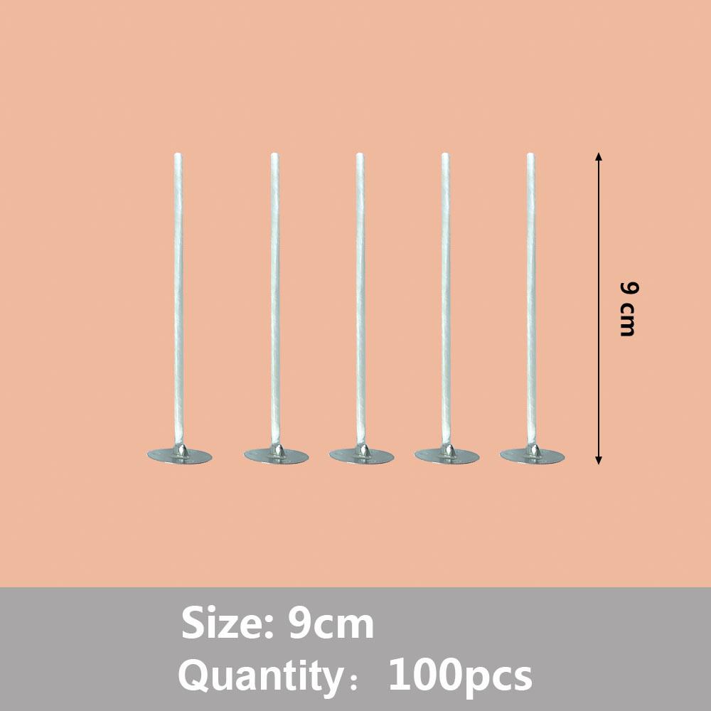 100Pcs Candle Wicks 2.5/9/15/20cm Smokeless Wax Pure Cotton Core For DIY Candles Making Pre-Waxed Wick Handmade Material Tools