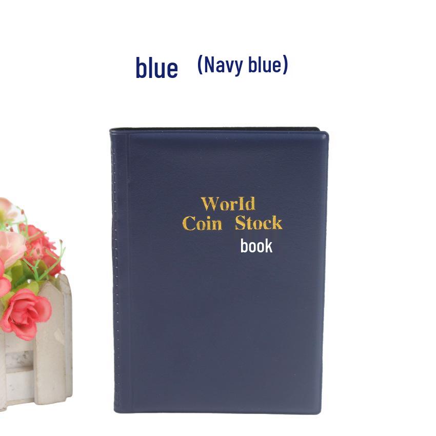 120-Pocket Coin Collection Album for Commemorative and Ancient Coins