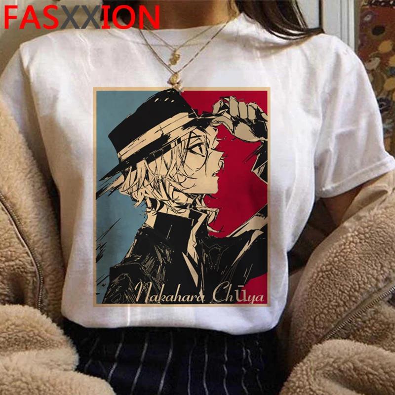 Bungou Stray Dogs Chuuya Nakahara tričko feUnisex grafická trička Unisex tumblr grunge harajuku ležérní oblečení estetické