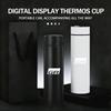 For Toyota Car Intelligent Thermos Cup Stainless Steel Insulation Cup Auto Accessories Gazoo Racing TRD Corolla Yaris Chr Auris