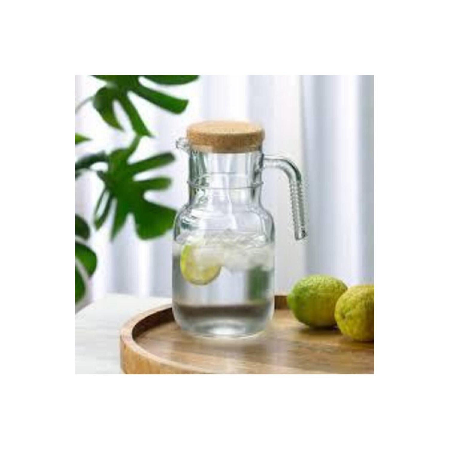 

43783 Hoop Jug With Mushroom Lid 1500 Cc