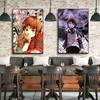 Serial Experiments Lain Anime Movie Sticky PosterHD art sticky wall waterproof home living room bedroom bar aesthetic decoration