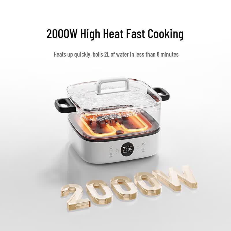 Xiaomi Mijia 6L Multi-function Electric Hot Pot CN Plug (adapter Included)