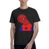 Spooderman 100% Katoen Casual Ademend Comfortabel Tops Grappige Heren T-shirts Kleding Heren