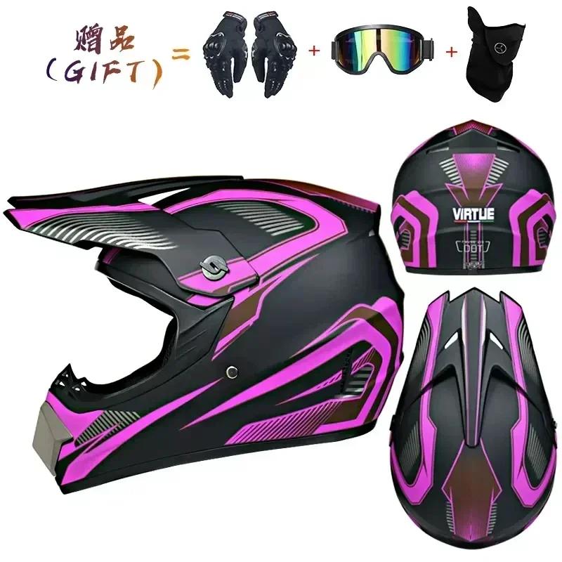Motorcycle Helmet Full Face Racing Off Road Cross Motorcross Capacete Motocross Cascos Para Motos Mountain Downhill Bicycle DOT