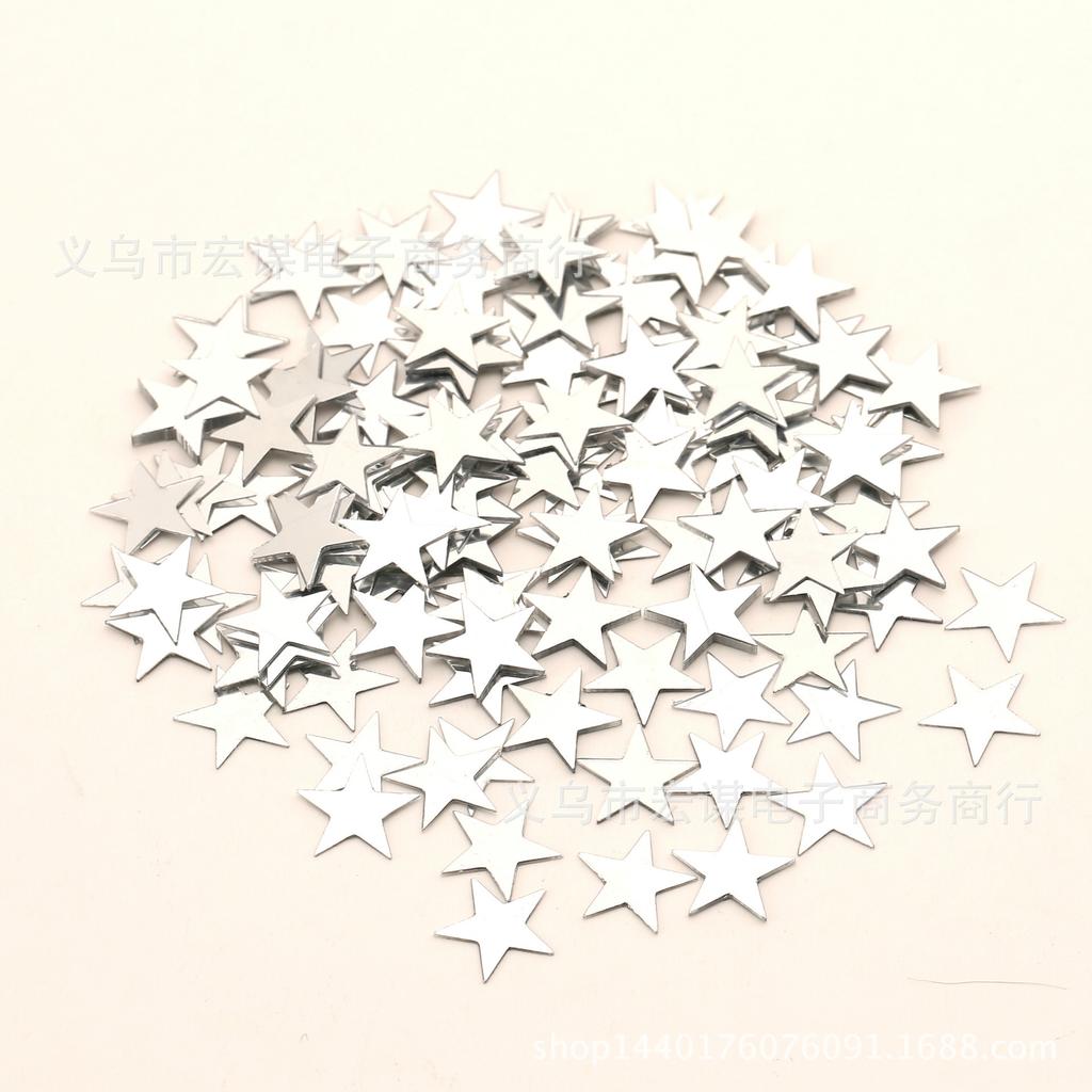 Wedding Decoration DIY Sequin Heart Star Confetti Scatter Accessories Crafts Sequin Birthday Party Festival Decoration Supplies
