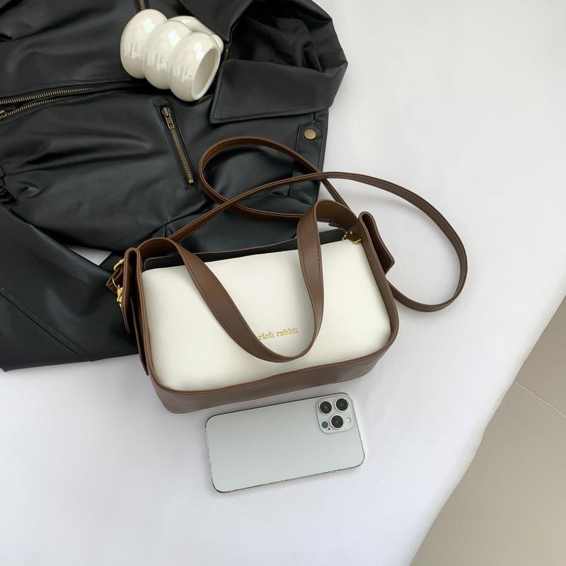 

Textured large-capacity bag women s 2025 new spring and summer messenger bag niche design shoulder underarm bag коричневый