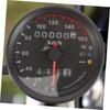 FUNOMOCYA Motorcycle High Accuracy Speedometer Black Metal High Odometer Motorcycle
