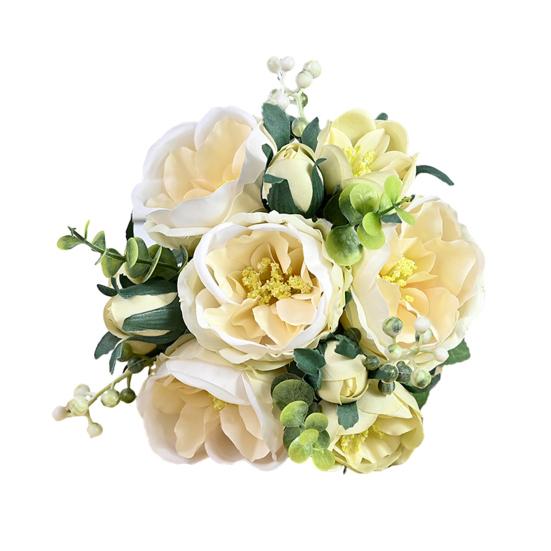 Beautiful Non-fading Decorative Bright Color Home Decoration Fake Rose Living Room Artificial Hibiscus