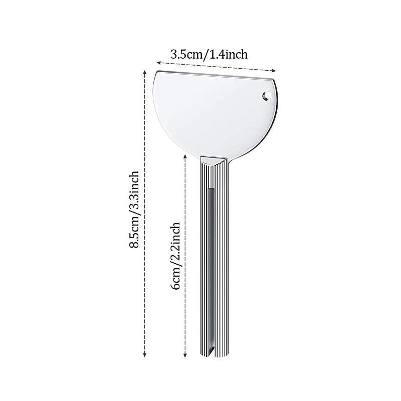 

1/2/3 шт. Нержавеющая сталь выдавливатель зубной пасты тюбики для выдавливания пасты очищающее средство для лица дозатор зубной пасты инструменты аксессуары для ванной комнаты