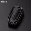 ABS Carbon Fiber Car Key Case Cover Shell For Toyota Prius Camry Corolla CHR C-HR RAV4 Land Cruiser Prado Protector Accessories