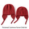 Cozy Cashmere Earflap Hat for Adults & Kids - Autumn/Winter Warm Knit