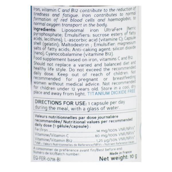 Biocyte Fer 30 gélules