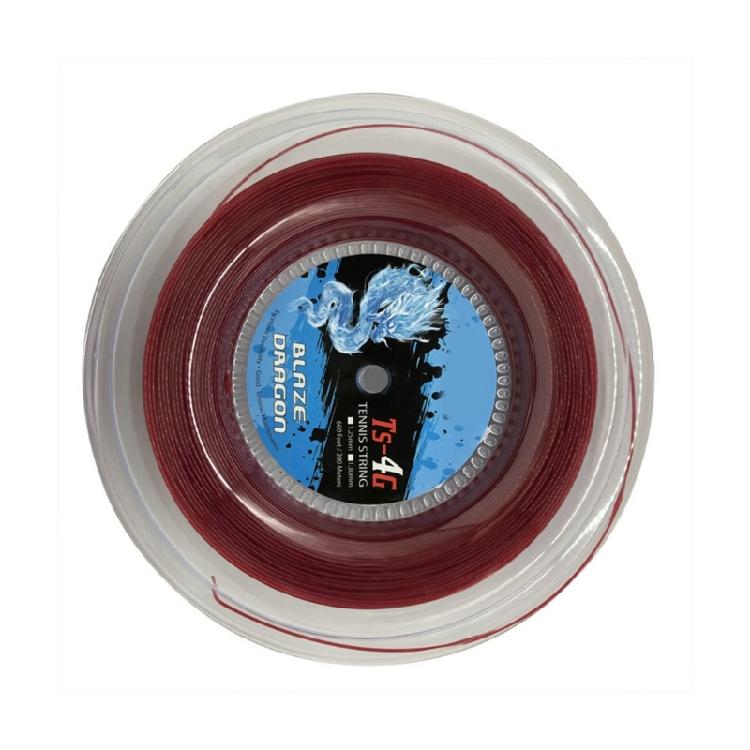 1.25/1.3mm Poliestere Badminton Tennis Racchetta Racchetta Corda Allenamento Primario Filo Duro Sport Racchetta Racchetta Corda rosso
