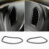 For Hyundai Sonata 2020-2025 Black Titanium Dashboard Air Outlet Vent Frame Trim