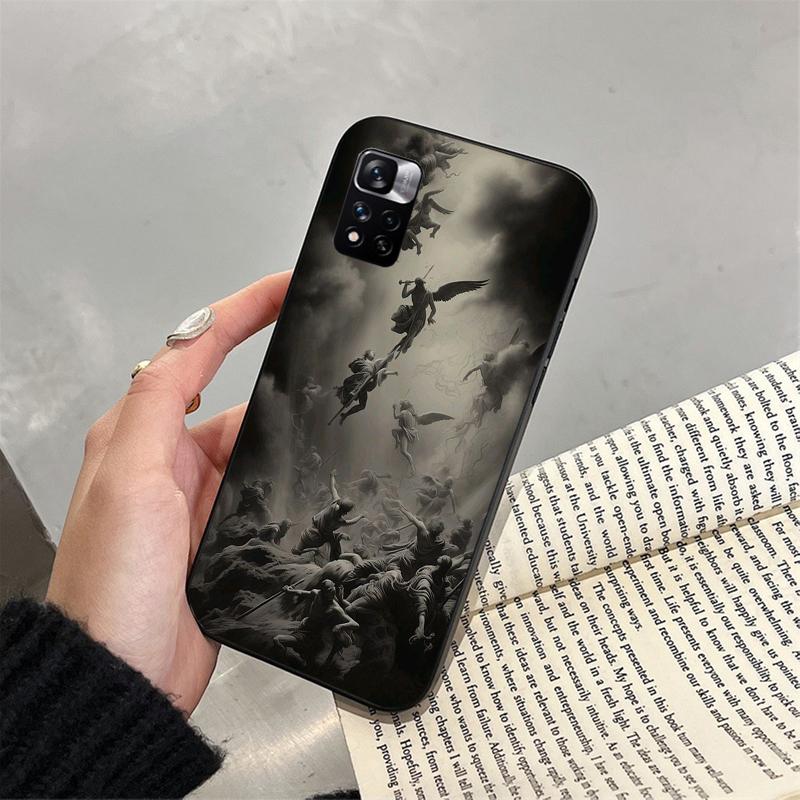 Phone Case For Xiaomi Poco C71 15T 14T Pro Redmi Note 15 14 14 13 Pro Redmi A5 15C 13C Fallen Angel