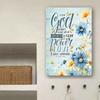 Vintage No Fear Bible Quote Metal Wall Art Inspirational Home Decor Tin Sign