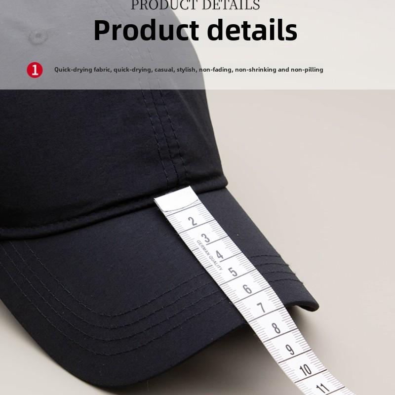 Summer Lightweight Quick Drying Baseball Cap Man Plus Hat Male Outdoor Sport Oversized Men's Navy Baseball Cap for Big Heads