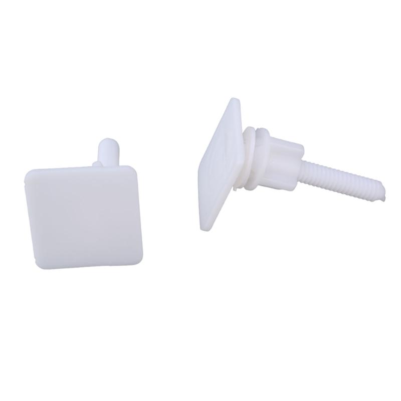 Bathroom Fixture Fasteners Convenient Toilet Cover Screw Bolts Toilet Lid Mounting Set Essential Toilet Installation Set