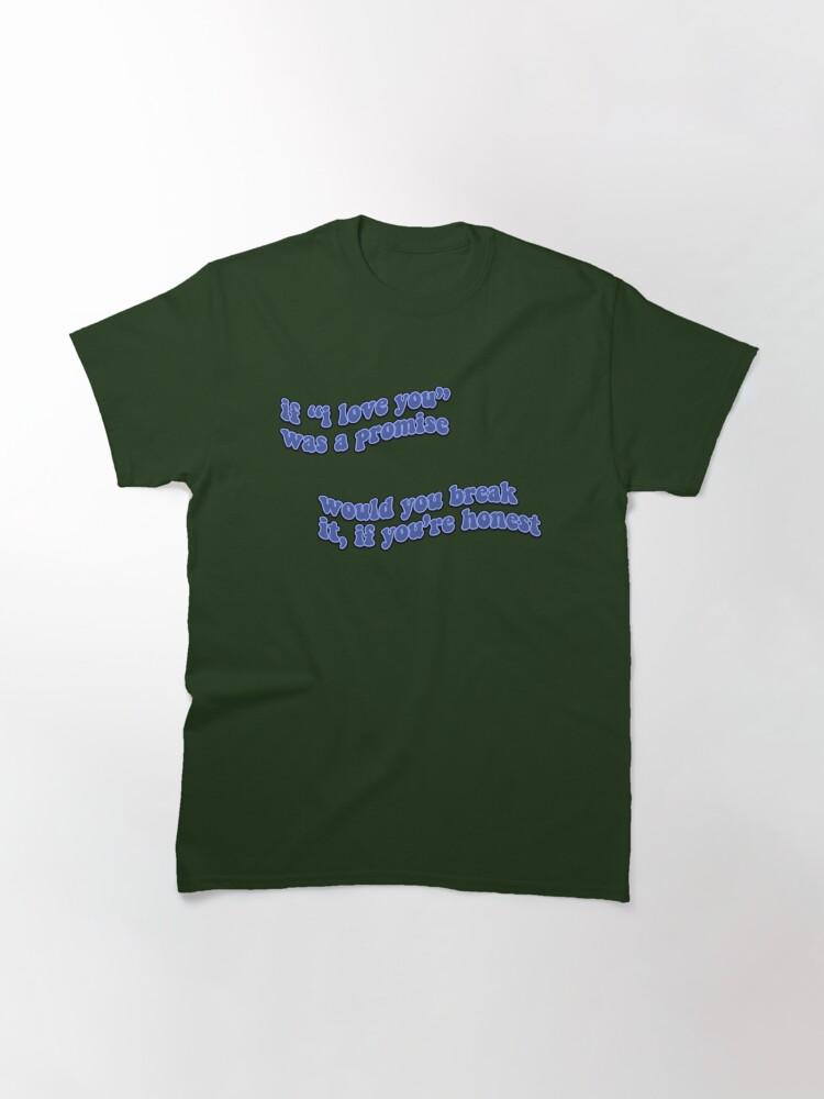 Billie Eilish idontwannabeyouanymore lyric Classic T-Shirt