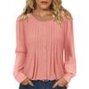 Fashionable Women's Long Sleeved Casual Loose Top