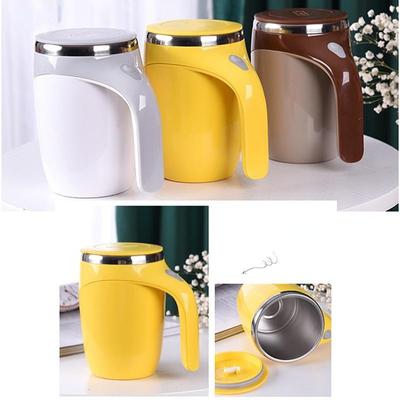 Automatic Self Stirring Magnetic Mug Stainless Steel Temperature Difference Coffee Mixing Cup Blender Smart Mixer Thermal Cup