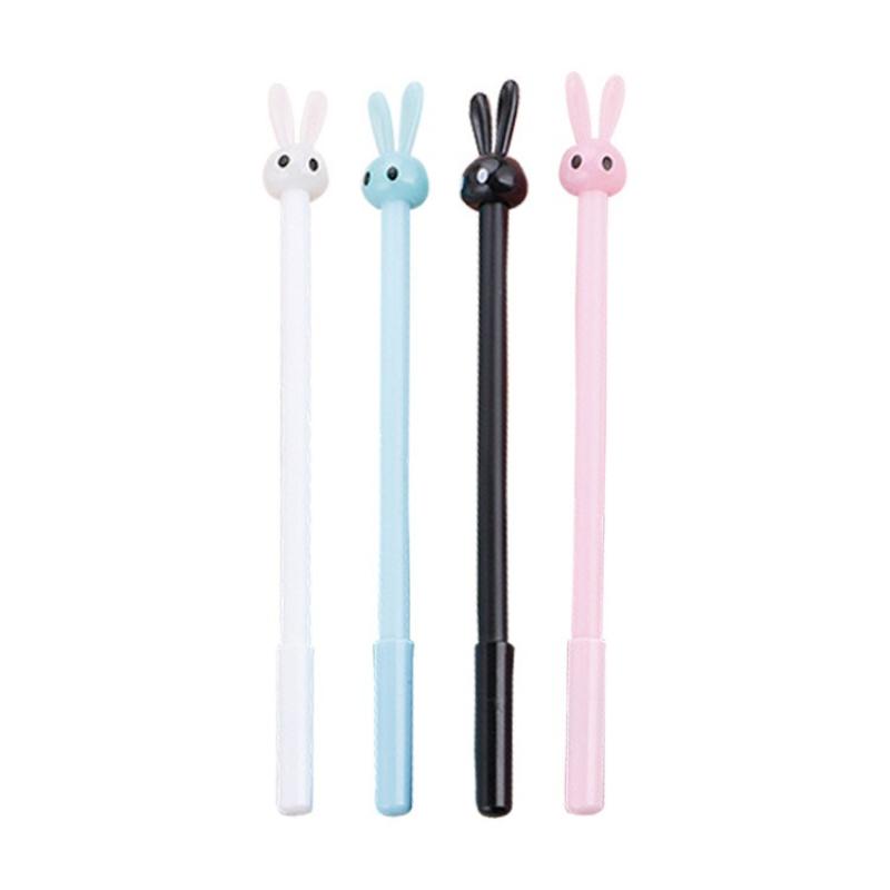 Office School Supplies Creative Kawai Stationery Bunny Gel Pen Cute Cartoon Long Eared Rabbit Student Water Office Signature