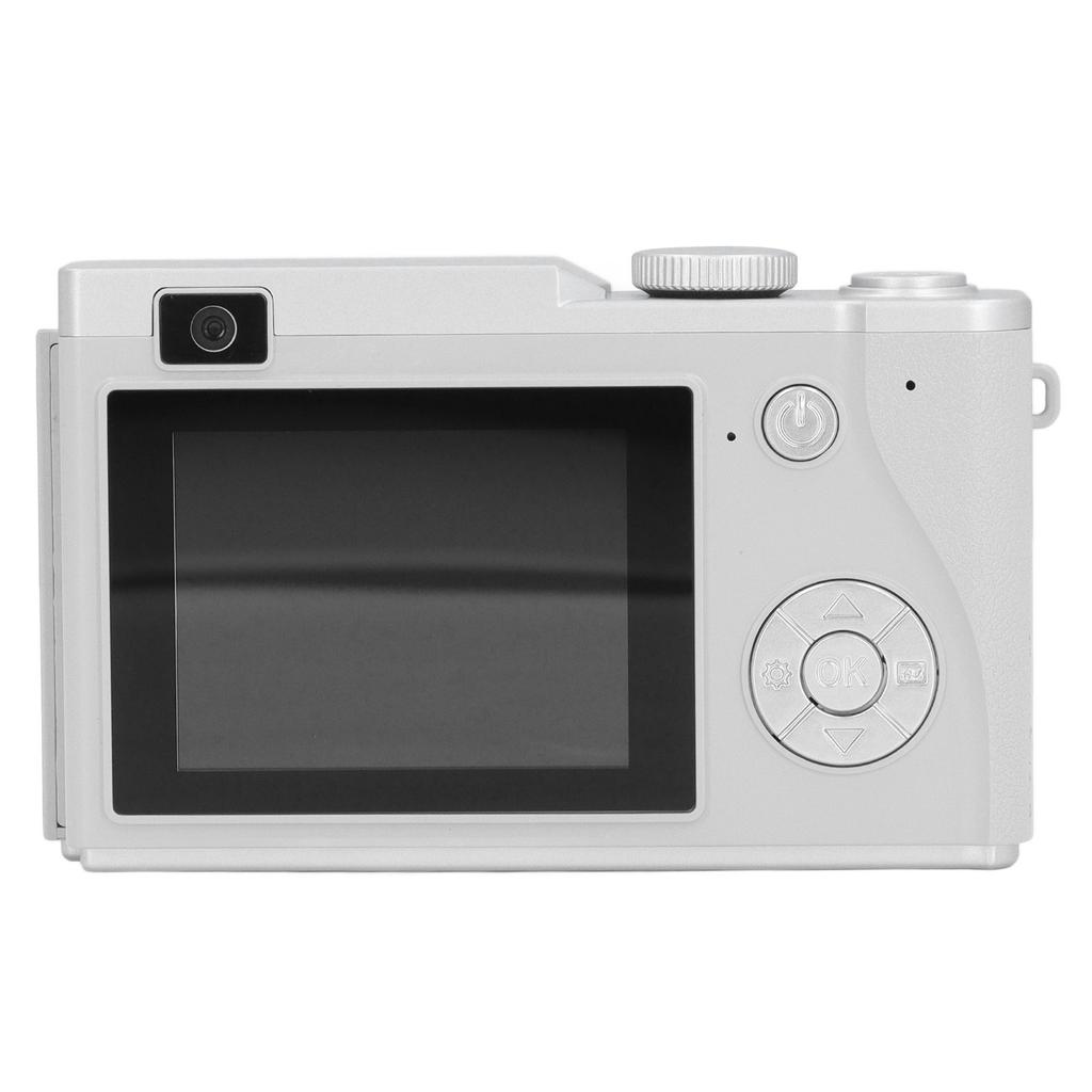 Digital Camera 48MP 1080P 2.4 Inch Screen 16x Zoom Prevent Shaking Portable Compact Selfie Camera for Travel
