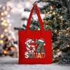 Christmas Handbag Multifunctional Large Capacity Fashion Shoulder Bag Student Canvas Bag