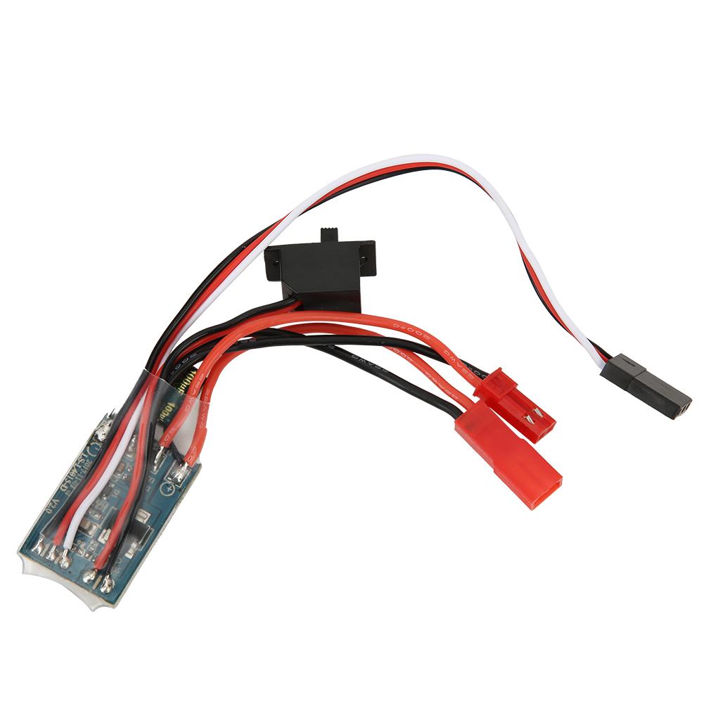 30A 4 8V ESC Two Way RC Motor Speed Controller for 1 16 1 18 1 24 Car BoatWIth Brake