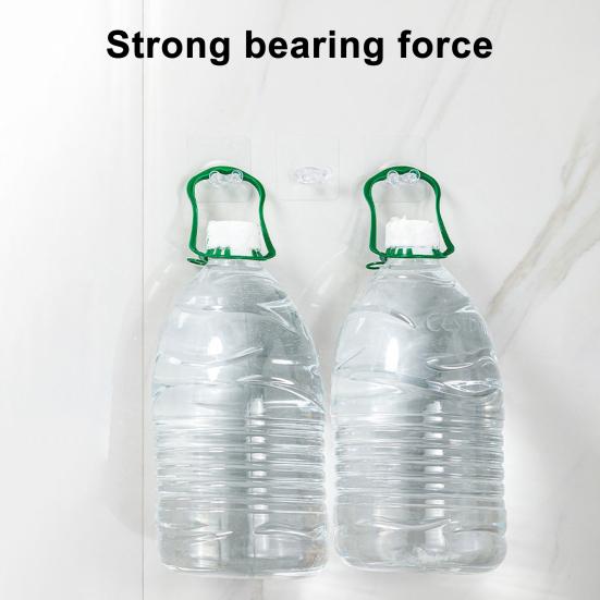 10/20Pcs Wall Mounted Storage Hooks Cord Holder Transparent Easy to Install Adhesive