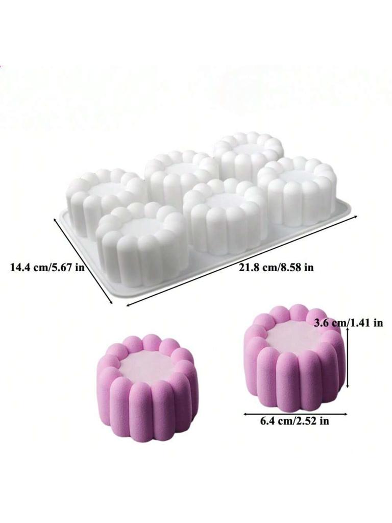 Silicone Star Heart Flower Candy Cake Mold French Mousse Soap Mold Baking Tools Multicavity Groove Chocolate Baking Set