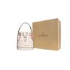 New COACH Dempsey Cow Leather Bucket Bag, Handbag, Shoulder Bag, Crossbody Bag Small Women's White CF165-IMCAH