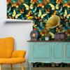 Papel de Parede Adesivo Removível Boho Colorido Borboleta para Quarto de Menina, Armário, Vinil Impermeável