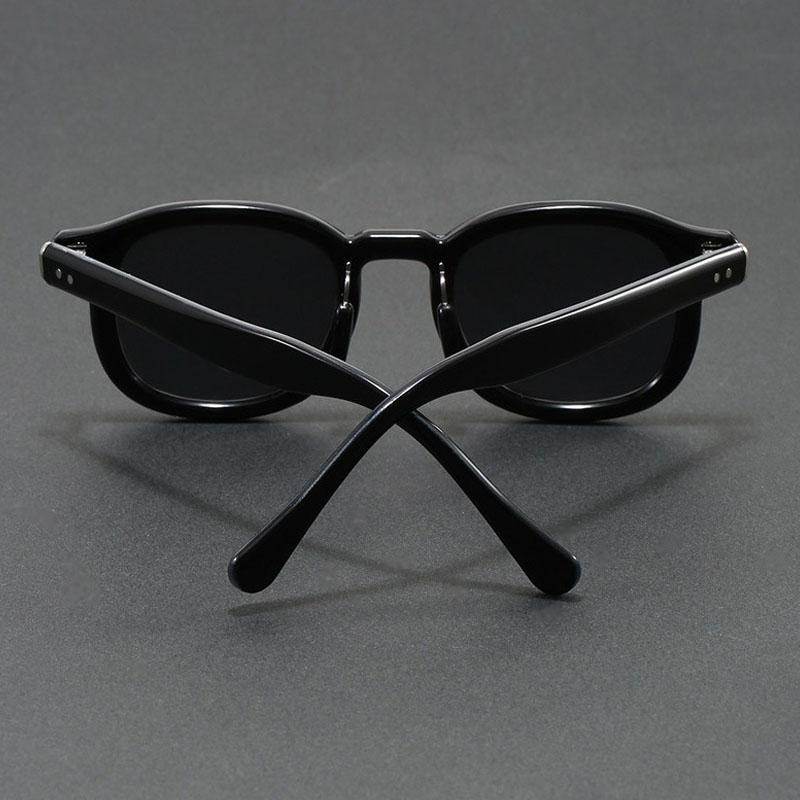 Retro Square Sunglasses Propionate Pin Durable Men and Women Same Fashion Glasses