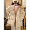 Design winter coat new college style niche padded jacket loose padded jacket padded jacket thickened damp