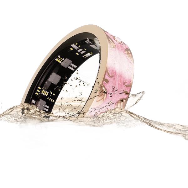 V10 Smart Ring: Heart Rate & Blood Oxygen Monitor, Sleep & Sports Tracker, Waterproof Enamel Design